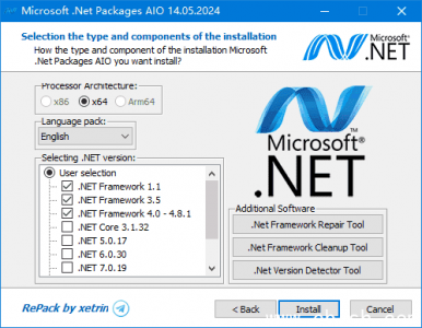 Microsoft .NET Framework 与 .NET SDK 综合安装包（含所有版本与组件）v25.02.25