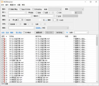 批量重命名工具 MiniRenamer（版本 2.2.2）——高效管理文件命名的轻量级解决方案