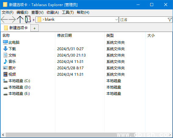 Tablacus Explorer(资源管理器替代品) v25.2.22 中文绿色版