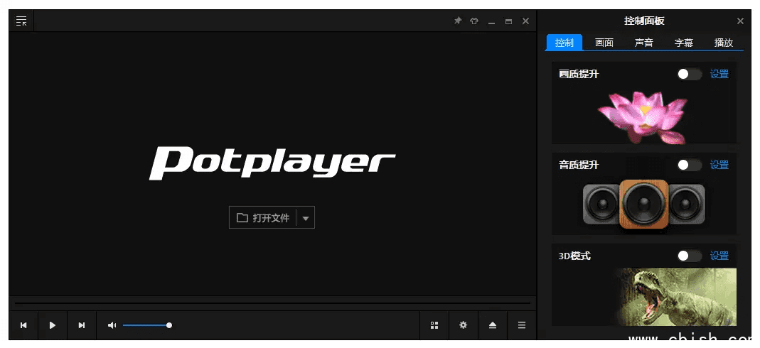视频播放器 PotPlayer 美化增强版(1.7.22519.0 / 250409 Dev)