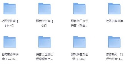 最全面的儿童拼音启蒙学习教程