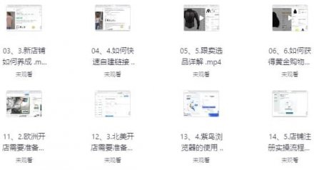 亚马逊跟卖实战课程：零基础跨境开店实操教学