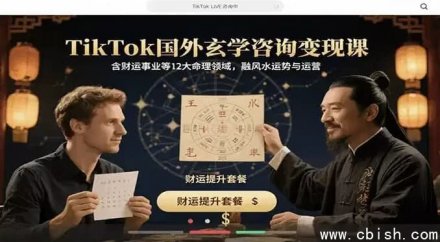 TikTok海外玄学咨询变现课程：涵盖财运、事业等12大命理领域
