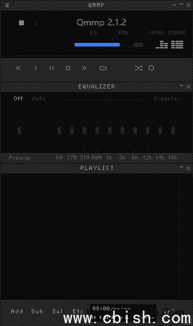 Qmmp(基于Qt开源音乐播放器) v2.2.5 多语便携版