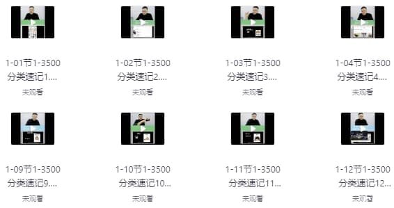 刘一男3500魔卡词【1-3500词汇分类精讲速记】