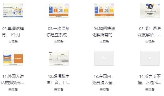 一个月记忆20000单词+象形记忆+词根词缀+美语发音英语学习视频