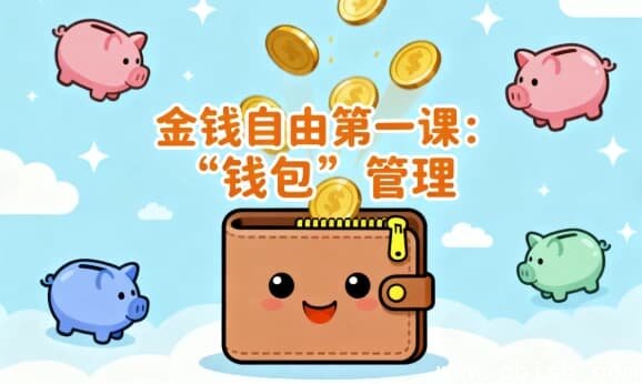 金钱自由第一课 “钱包”管理，金钱管理体系与方法