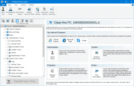 R-Wipe & Clean（清理无用垃圾文件）v20.0.2506 便携版