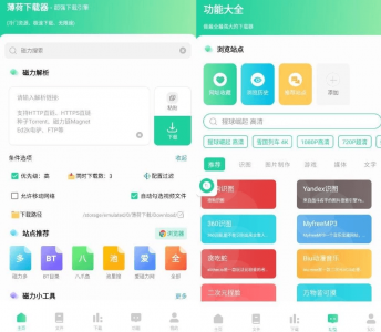薄荷下载 v1.2.0 开心版：全网资源一键解析，不限速下载