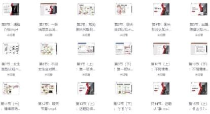 恋爱秘籍：最强聊天技巧集训营