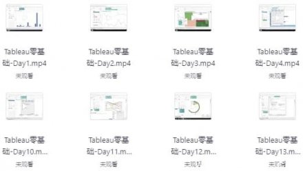 Tableau零基础入门教程：手把手教你掌握当下最热门的数据可视化工具