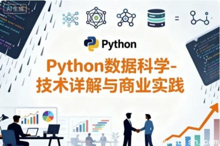 《Python数据科学：技术详解与商业实践（含八大实战案例、配套书籍、源代码及课件）》