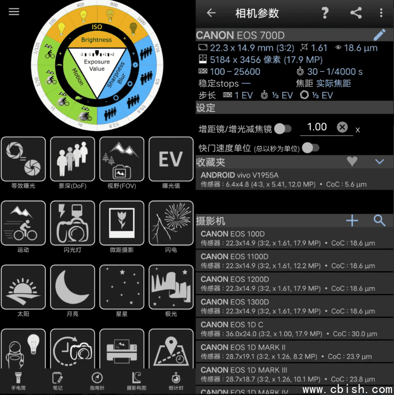 Photographer’s companion Pro 摄影师助手 v1.8.0.1 汉化版