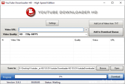 YouTube视频下载HD v5.9.8.1 便携版