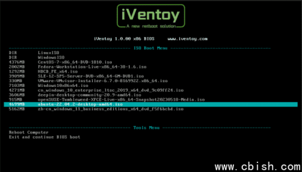 iVentoy（U盘启动盘制作工具）v1.0.21 中文绿色版