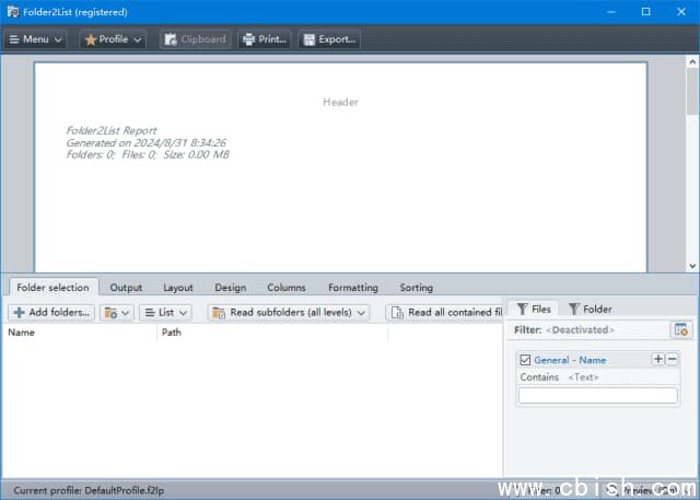 Folder2List(文件列表生成工具) v3.28.7 便携版