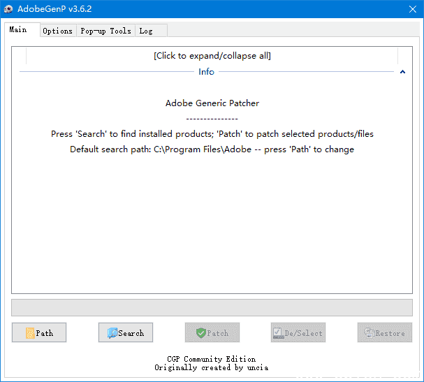 AdobeGenP(Adobe全家桶系列激活工具) v3.6.4 / 3.4.14.1 绿色版