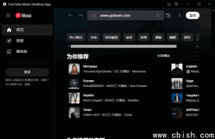 YouTube Music 桌面版 v2.0.10 多语言便携式应用程序