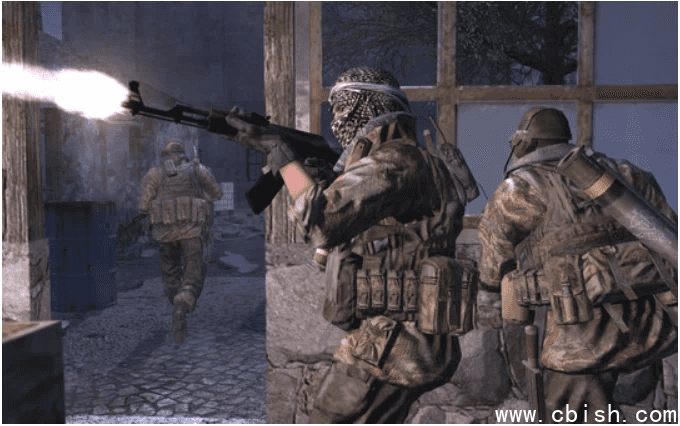 《Call of Duty 4: Modern Warfare 使命召唤4：现代战争 重制版》v1.13 免安装中文版