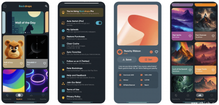 Backdrops v5.1.8：每日更新高清原创壁纸，解锁高级版