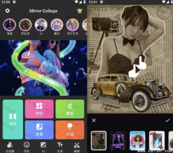 Mirror Collage v3.1.0：专业级拼图滤镜编辑器（已解锁）