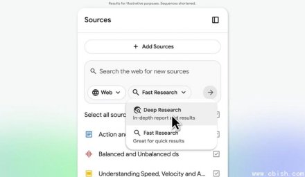 NotebookLM推出Deep Research：一键完成资料查找与信息整理