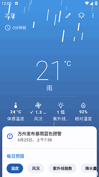 Breezy Weather安卓版(免费无广告天气软件) v5.4.8 最新版
