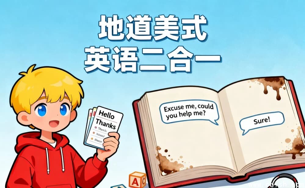 地道美式英语二合一-