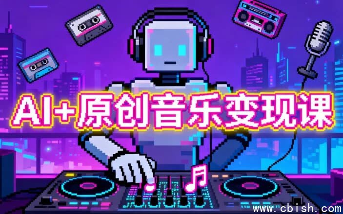 AI+原创音乐变现课，从创作到收益的完整指南-