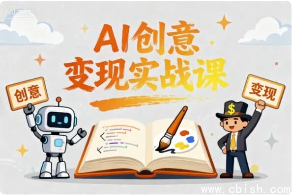 AI创意变现实战课 用人工智能让灵感变现金-