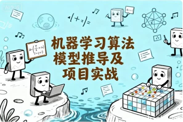 机器学习算法模型推导及项目实战-