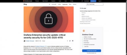 资料分析系统Grafana存在严重漏洞，攻击者可利用该漏洞冒充管理员并提升权限