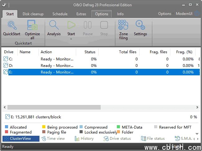 O&O Defrag(磁盘碎片整理) Professional v30.5.1211 便携版