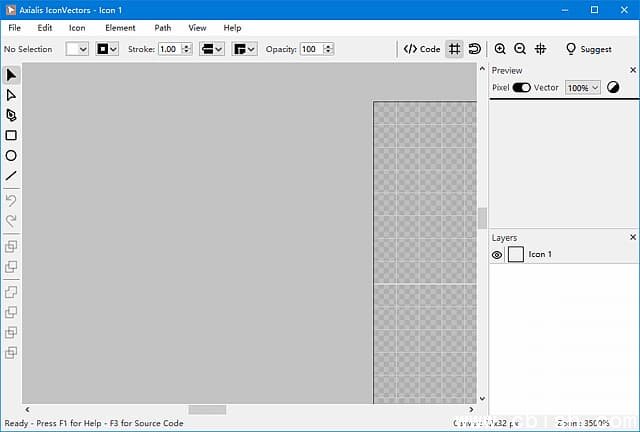 Axialis IconVectors(矢量图标编辑器) v1.10 便携版