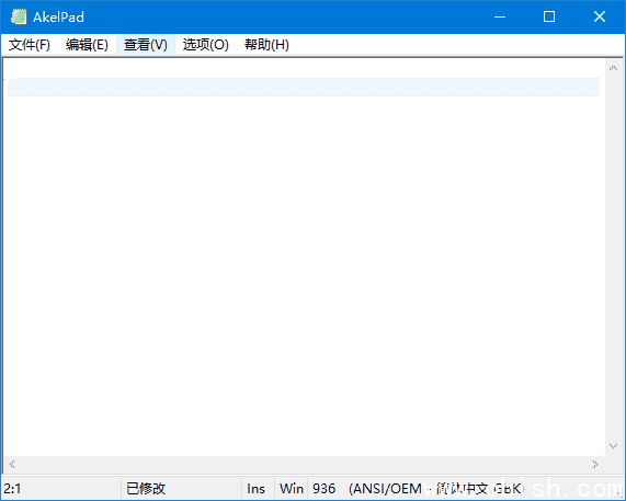 AkelPad(轻量级文本编辑器) v4.9.9 / 4.10.0.4504 中文绿色版