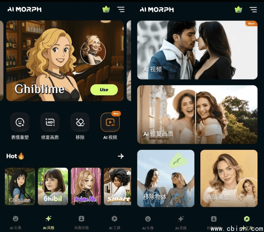 AI Morph Ai照片编辑 v1.15.1 高级版
