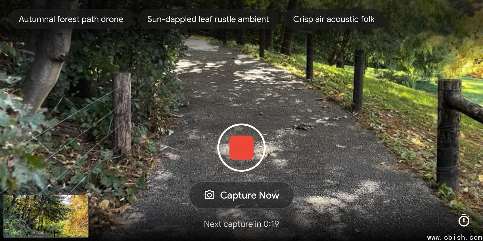 Lyria Camera 实时音乐生成示意图