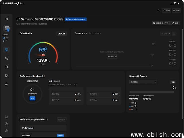 Samsung SSD Magician(三星固态硬盘优化工具) 9.0.0.910