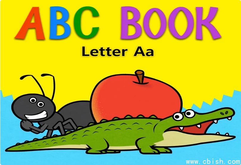 幼儿英语英语启蒙动画《字母书 ABC Book (音视频+电子书) 》-