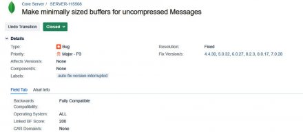 MongoDB呼吁IT人员尽快修补高风险安全漏洞