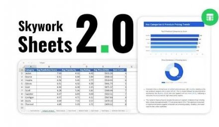 Skywork Sheets 2.0上线：从数据计算到专业报告一键生成