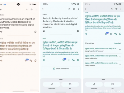 谷歌翻译上线AI新功能：一键生成三种译文，精准表达更轻松