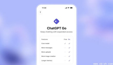 OpenAI推出ChatGPT Go：每月8美元，性能提升10倍