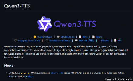 通义千问开源Qwen3-TTS：3秒音色克隆，97ms超低延迟实时语音合成