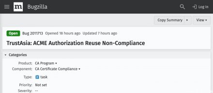 证书机构LiteSSL被曝ACME验证数据重用漏洞，官方称已吊销143张证书