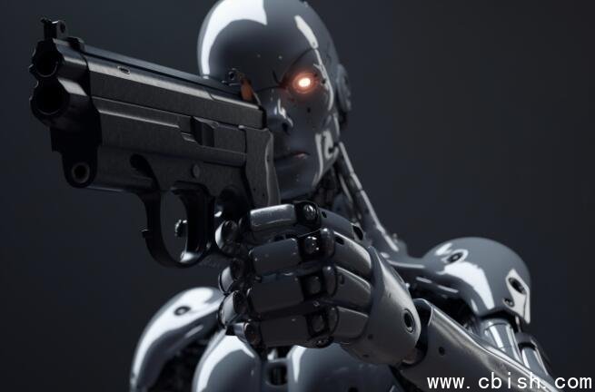 机器人拿枪指着你 AI (2)
