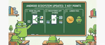 谷歌应用商店允许第三方支付系统、开放侧载、降低分成比例