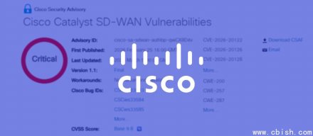思科警告SD-WAN产品存在两项漏洞被滥用