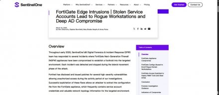 Fortinet防火墙单点登录漏洞遭利用，攻击者窃取服务账号凭证、网络配置信息