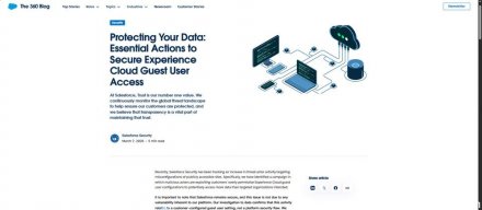 Salesforce用户再次被锁定，ShinyHunters声称针对配置不当的Experience Cloud网站发起攻击
